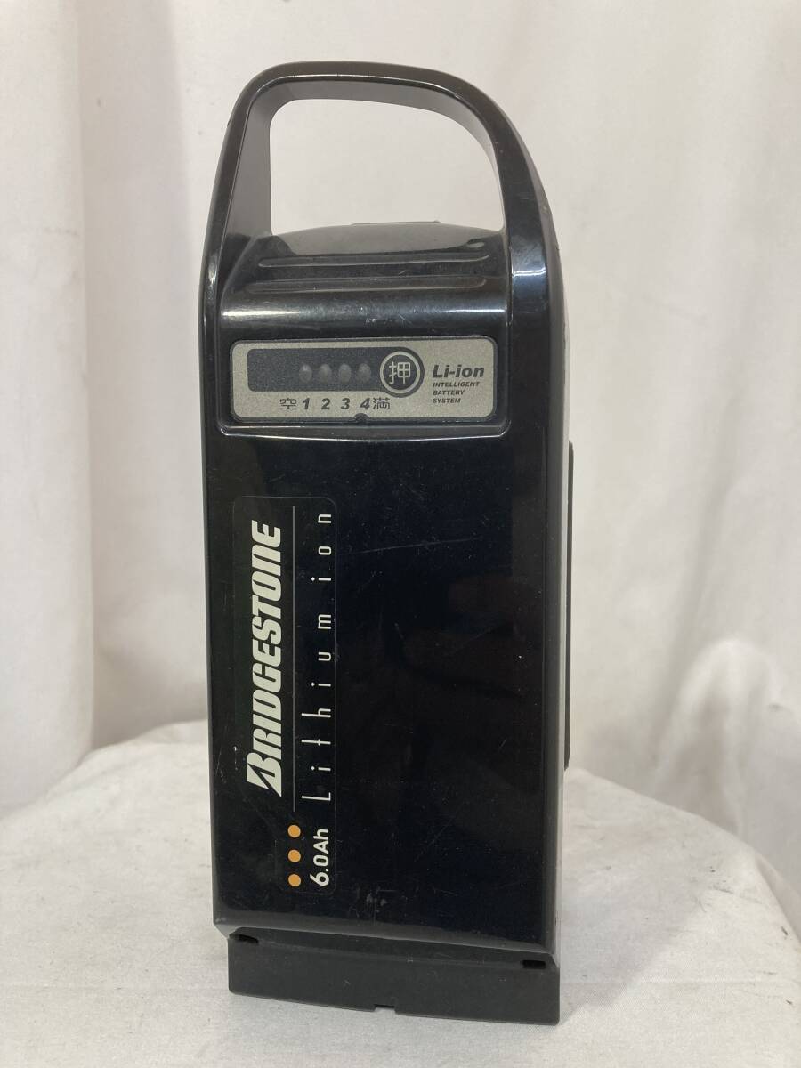 1046k★BRIDGESTONE ブリヂストン 電動自転車バッテリー X56-31 6.0h 30秒長押し4灯拍卖
