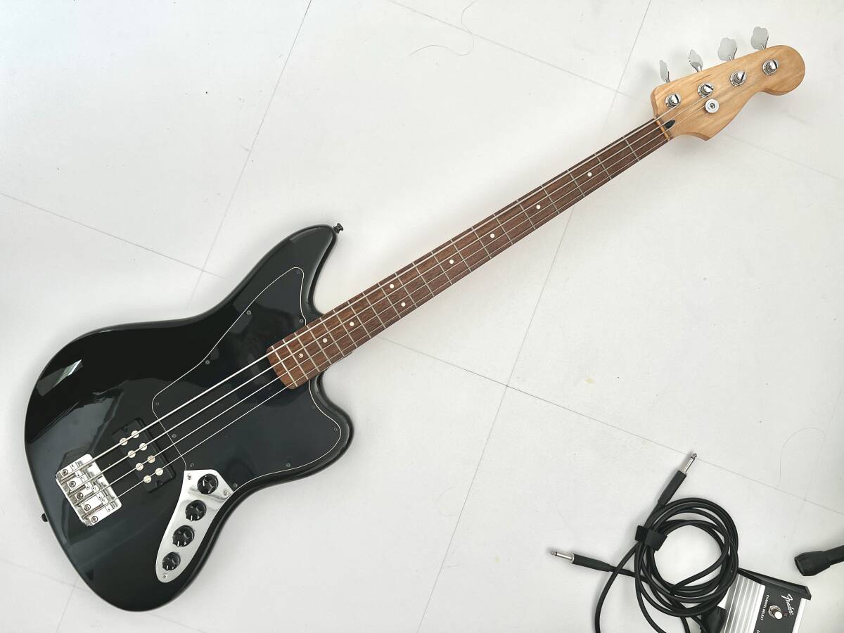 Squier ジャガーベース Jaguar Bass 1ハム ブラック拍卖
