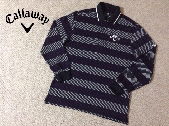 ★中古★キャロウェイ ゴルフ 長袖ポロシャツ Callaway X SERIES classic GOLF 00s 古着 オールド ビンテージ ヴィンテージ 241-950538拍卖