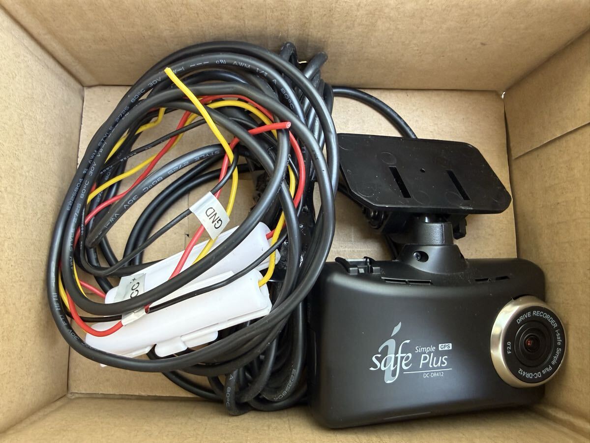 ドライブレコーダー コムテック DC-DR412 中古動作品拍卖