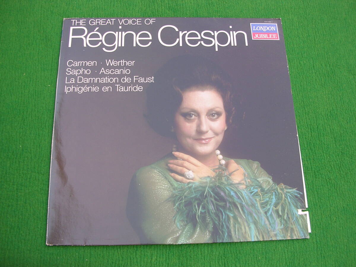 LP・UK☆レジーナ・クレスパン / 偉大なボイス / Regine Crespin//cut-out拍卖