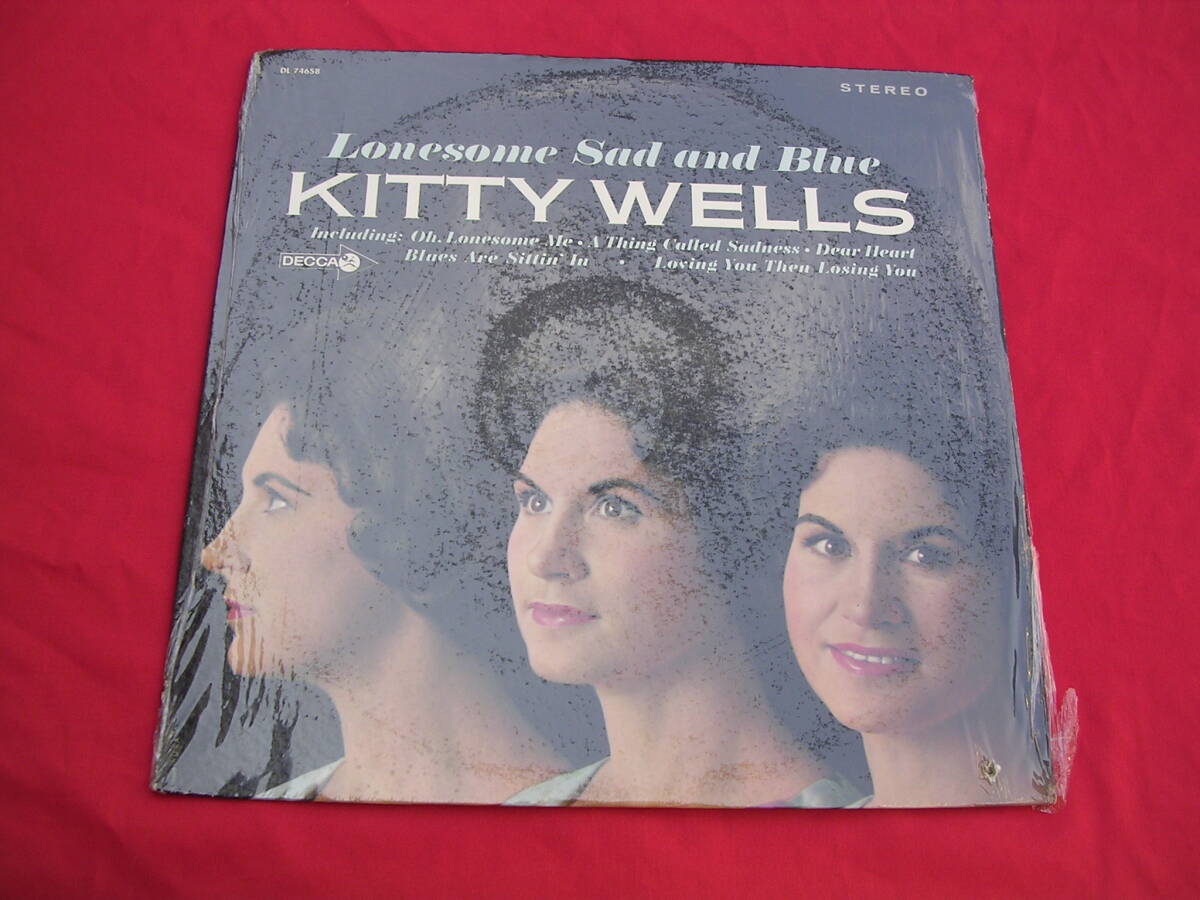 LP・US☆キティ・ウェルズ / Lonesome sad and blue / KITTY WELLS拍卖