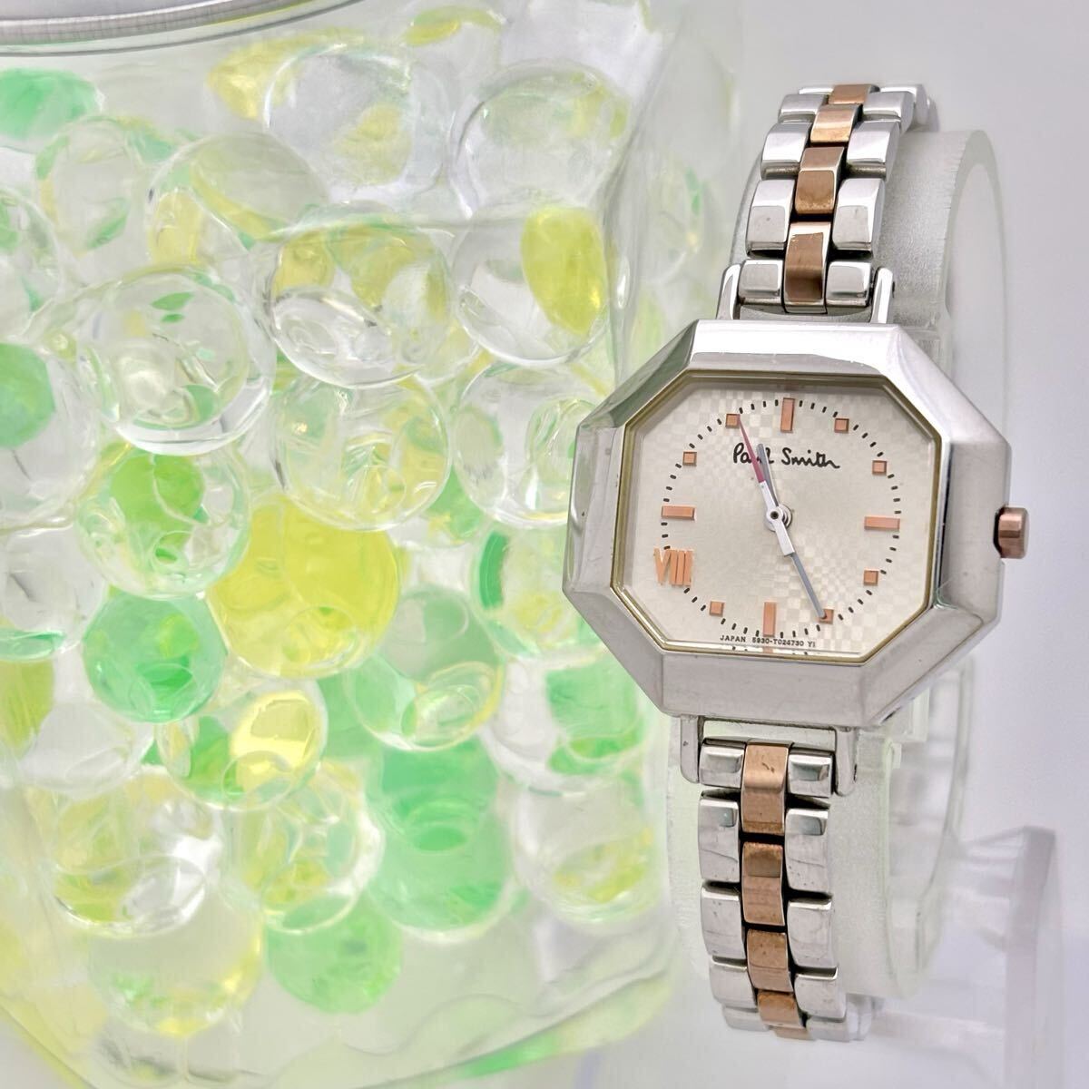 【新品電池】Paul Smith ポールスミス レディース 腕時計 シルバー オクタゴン 5930-T010733拍卖