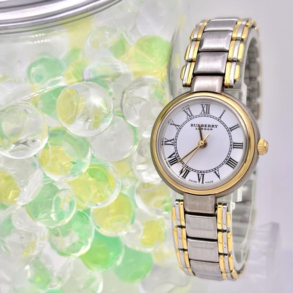 【新品電池】BURBERRY バーバリー 11500L レディース 腕時計 ローマン 50468拍卖