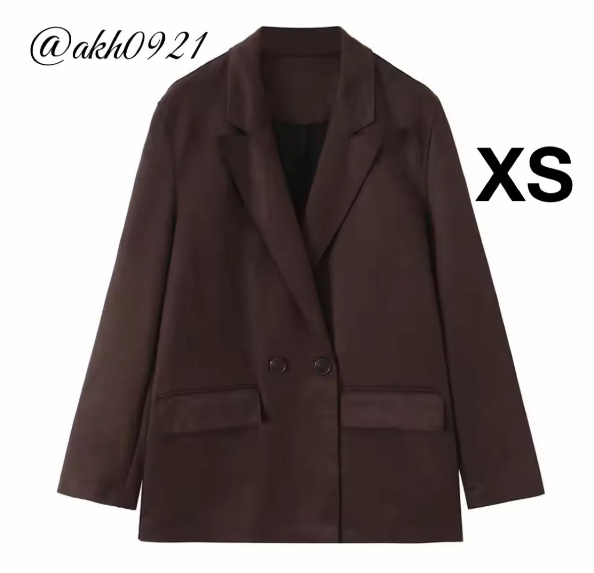 新品未使用★秋新作★vintage ヴィンテージ レトロ brown スエード テーラードジャケット アウター XSサイズ レディース★ZARA 好きな方に拍卖