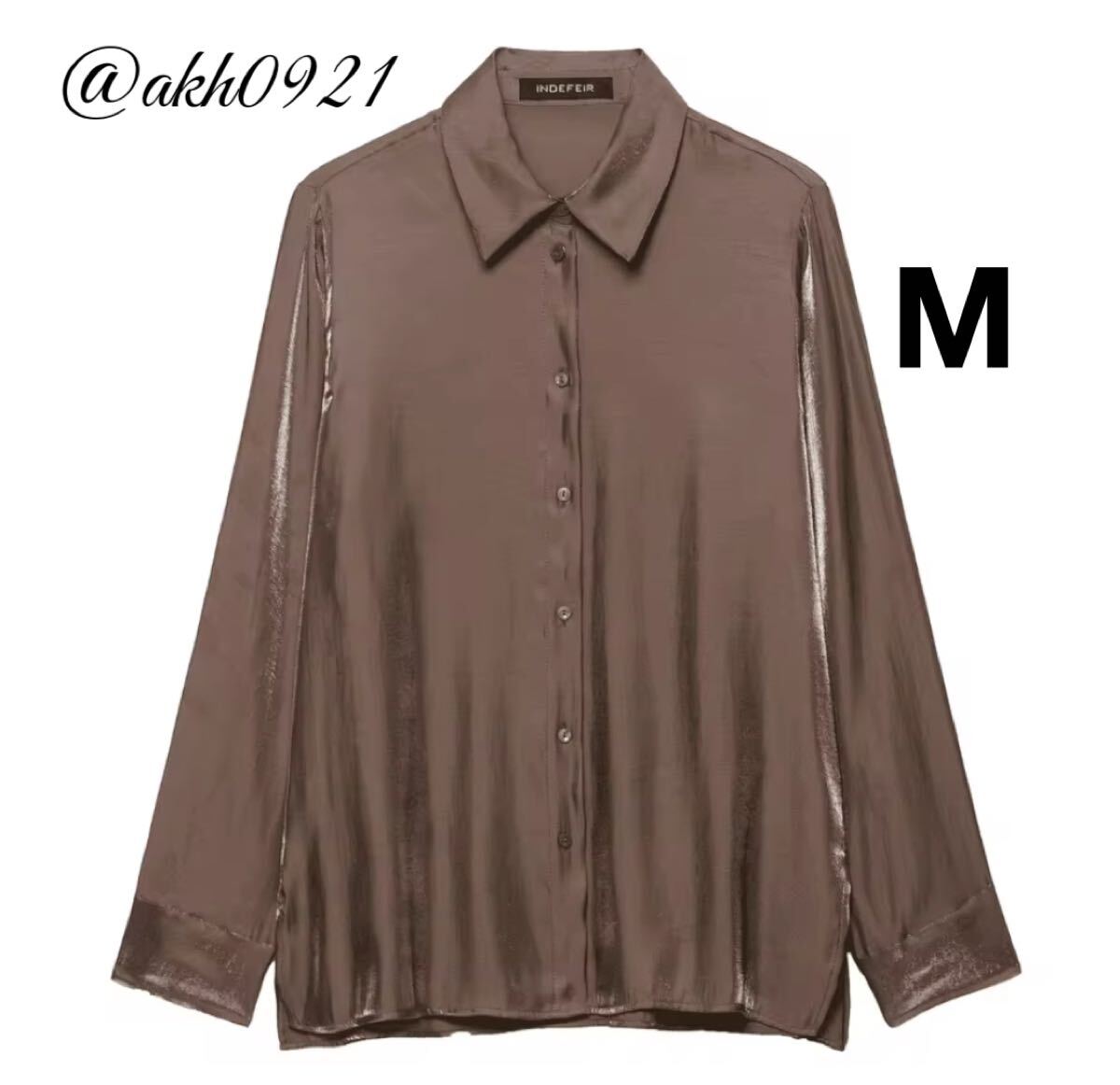 新品未使用★2025 A/W 秋新作★vintage ヴィンテージ レトロ デザイン シャツ ブラウス トップス Mサイズ レディース★ZARA 好きな方に拍卖