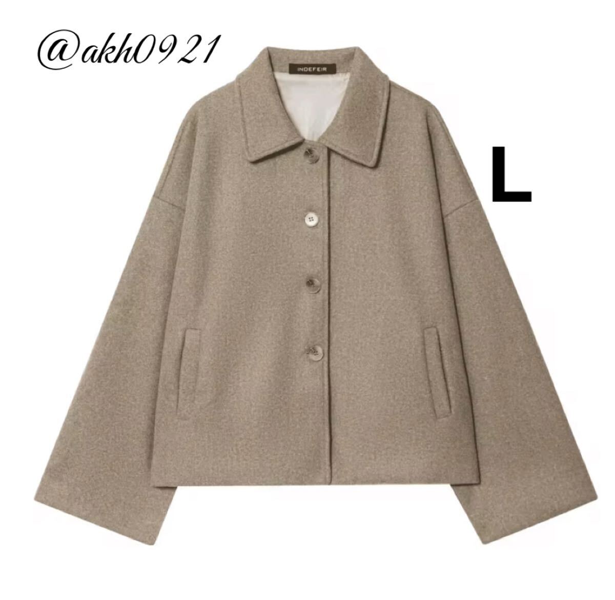 新品未使用★2025 A/W 秋新作★vintage ヴィンテージ レトロ ジャケット アウター Lサイズ レディース★ZARA 好きな方に拍卖