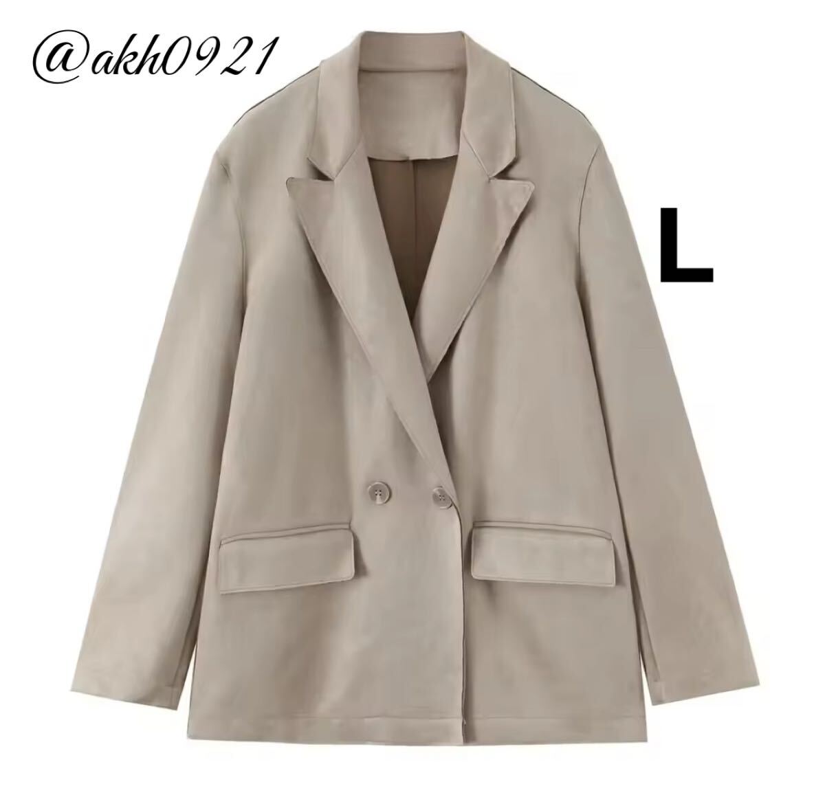 新品未使用★2025 秋新作★vintage ヴィンテージ レトロ スエード テーラードジャケット アウター Lサイズ レディース★ZARA 好きな方に拍卖