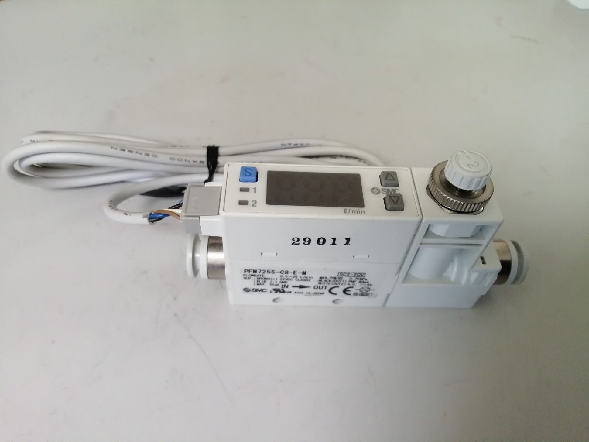 01259 SMC 2色表示式 デジタルフロースイッチ 表示一体型 PFM725S-C8-E-M拍卖