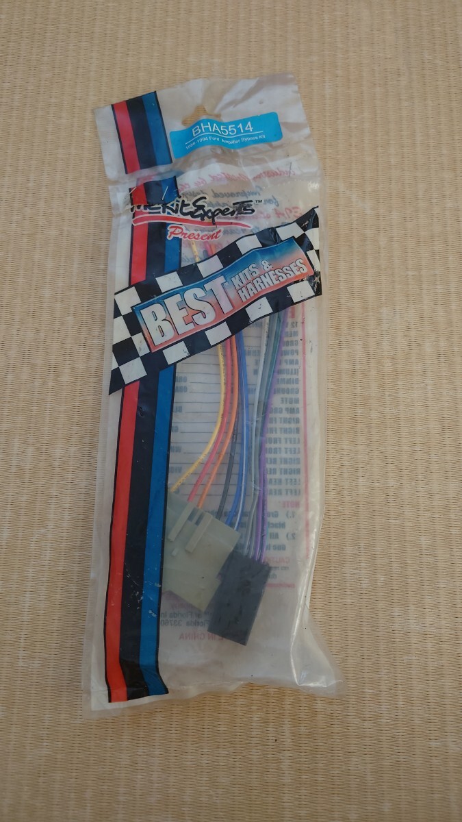 BHA5514 アンプバイパスキット ラジオ取り付けハーネス 1988~94年式フォード リンカーン 未使用品 欠品あり拍卖
