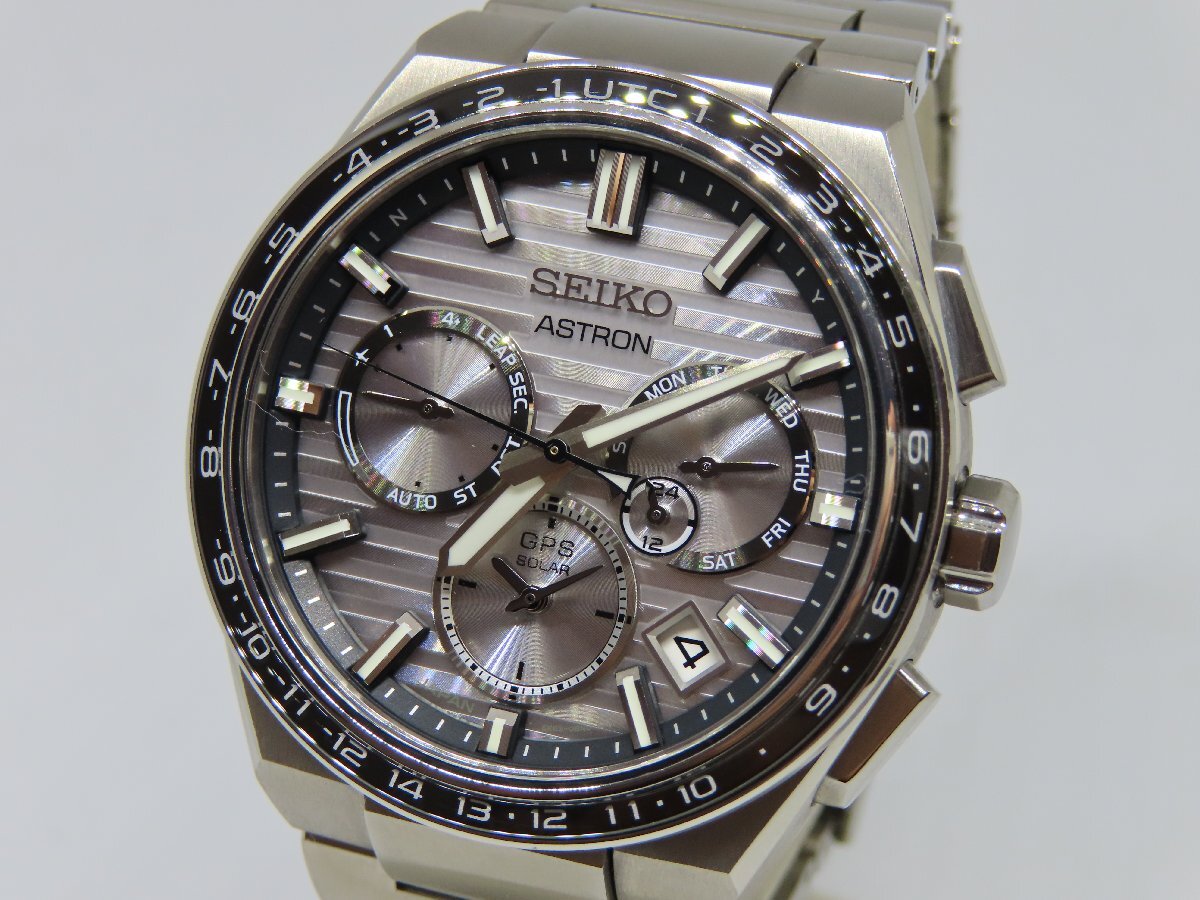 【美品】セイコー SEIKO SBXC113/5X53-0BS0 アストロン ネクスタ― 限定1500本 ソーラー電波 メンズ腕時計拍卖