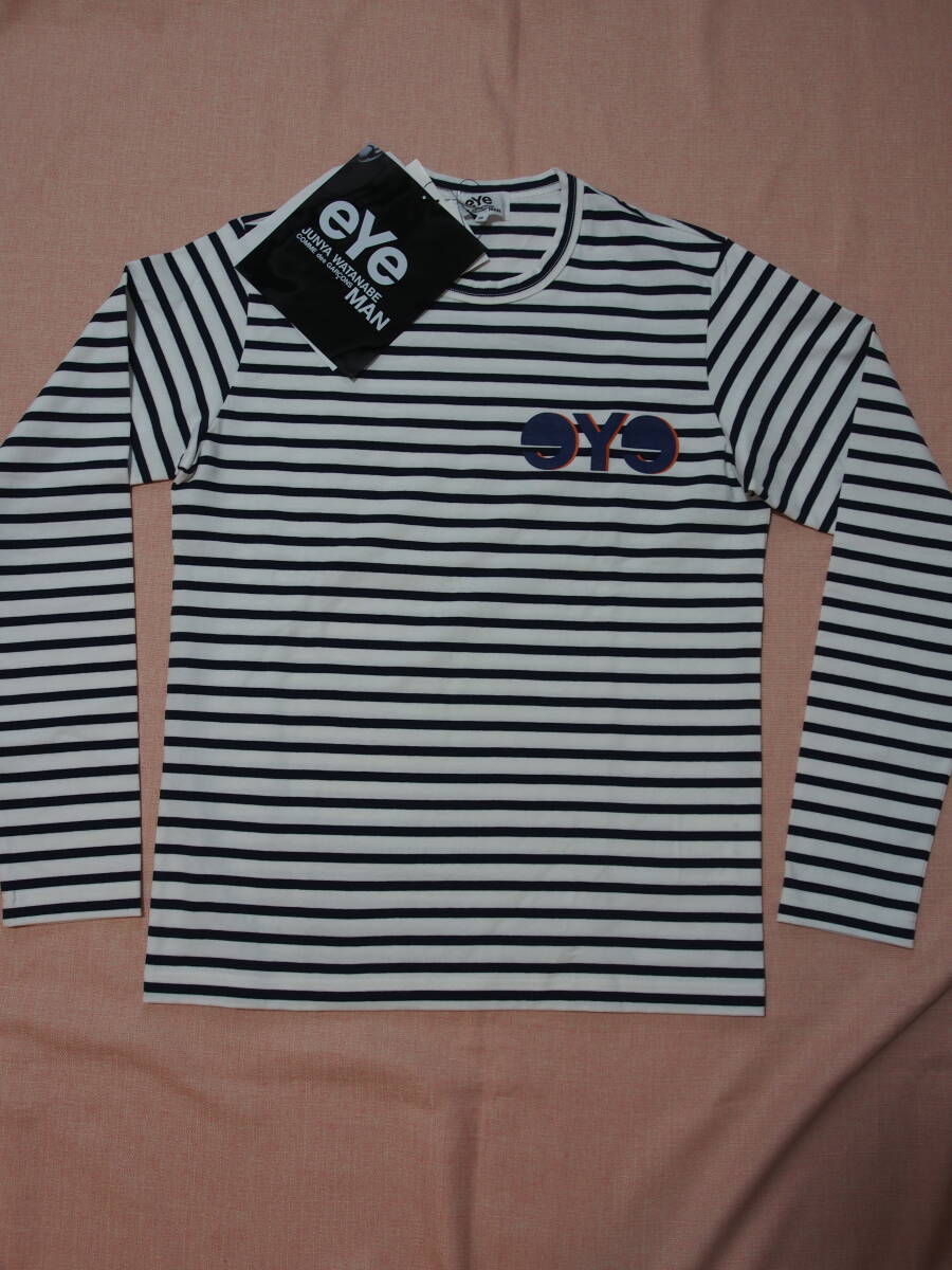 未使用新品★eYe COMME des GARCONS JUNYA WATANABE MAN★ジュンヤワタナベマンボーダー ロングスリーブ★長袖Tシャツ 拍卖
