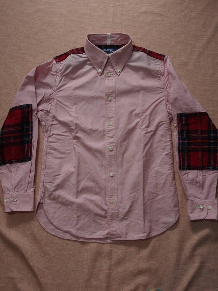 COMME des GARCONS JUNYA WATANABE MAN × ブルックスブラザーズ★シャツ★ジュンヤワタナベマン★赤チェック生地拍卖