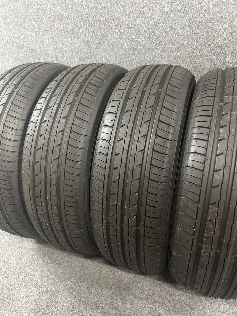 新車外し 165/55R15 ヨコハマ/BluEarth-ES ES32 2024年 夏タイヤ バリ山 N-BOX スペーシア 等 軽自動車 4本拍卖