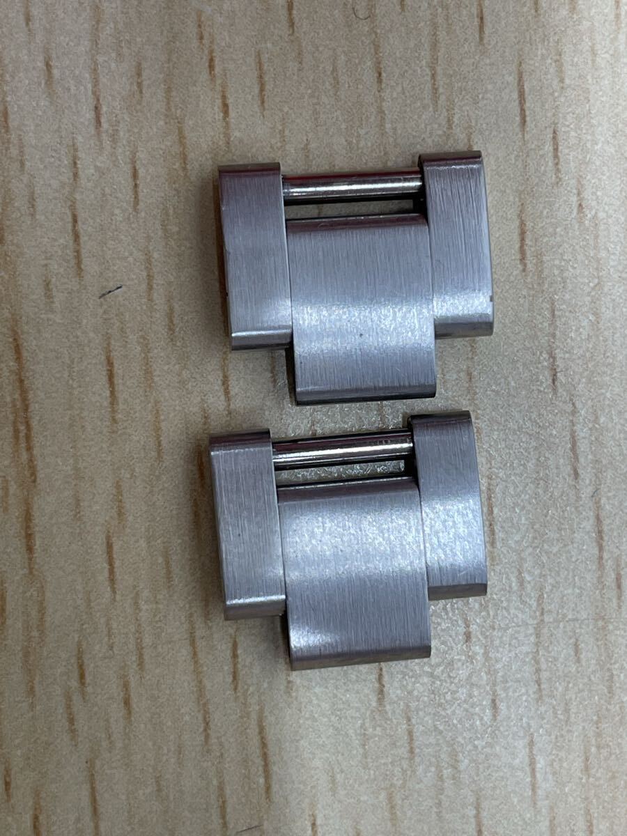 正規品 ロレックス 14000 14010 15200 15210 78350 77080 コマ SS オイスターブレス 側面メッキ拍卖