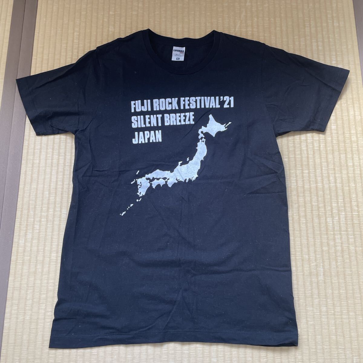 SILENT BREEZE ロゴTシャツ FUJI ROCK FESTIVAL '21 SILENT BREEZE JAPAN フジロック 半袖Tシャツ fuji rock festival'21 silent breeze 拍卖