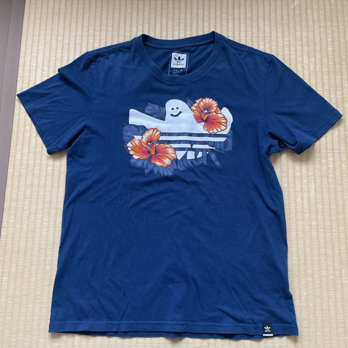 adidas マークゴンザレス コラボTシャツ アディダス Mark Gonzales 半袖Tシャツ MARK GONZALES ロゴTシャツ拍卖