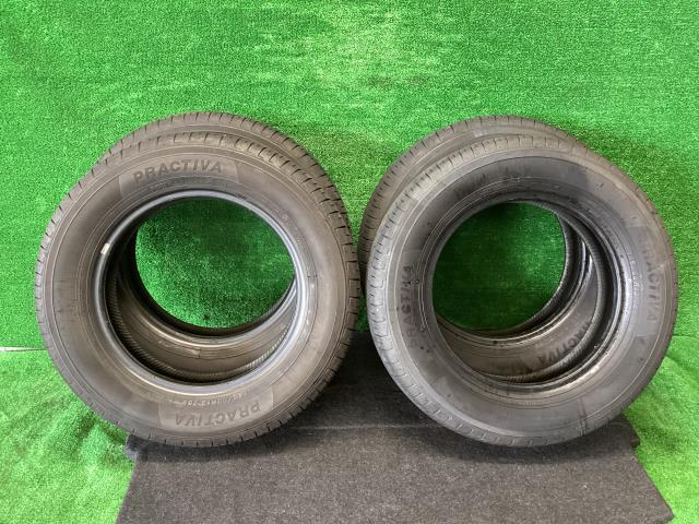 夏用 ヨコハマ PRACTIVA 145/80R13 4本セット中古 ヨコハマ タイヤ拍卖