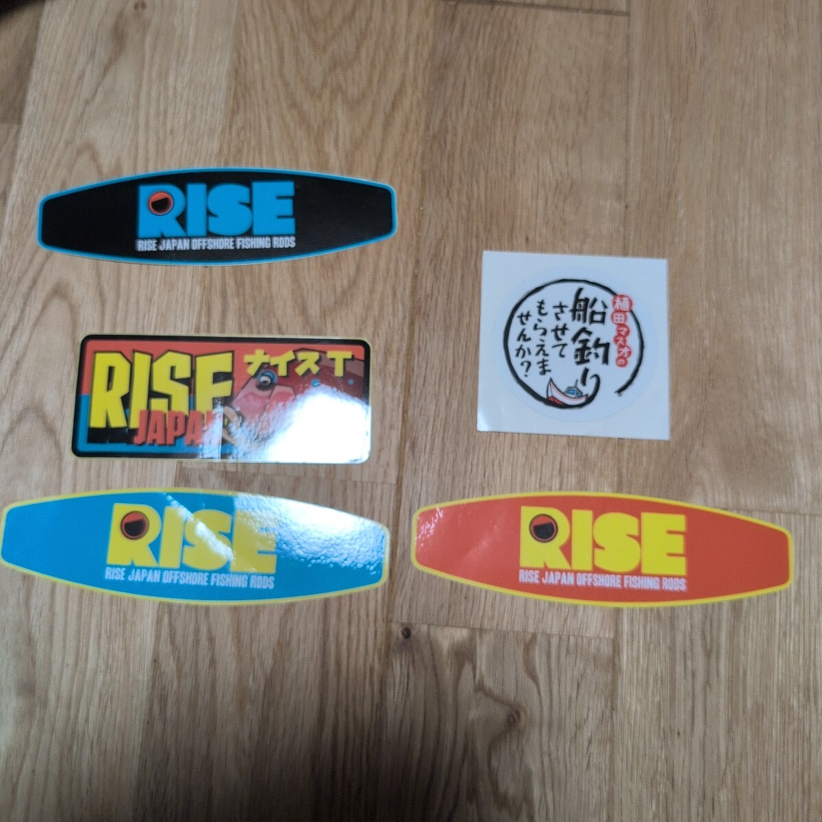 ライズジャパン RISEJAPAN マスオさん ステッカー シール まとめ売り 釣り拍卖