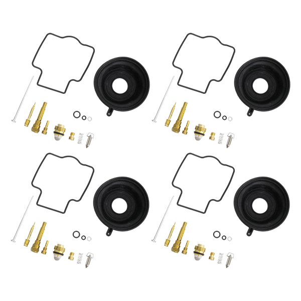 バリオス ZXR250 ZXR250R 1989-1991 バイク用 ダイヤフラム キャブレター リペアキット オーバーホール OH フロートガスケット パッキン拍卖