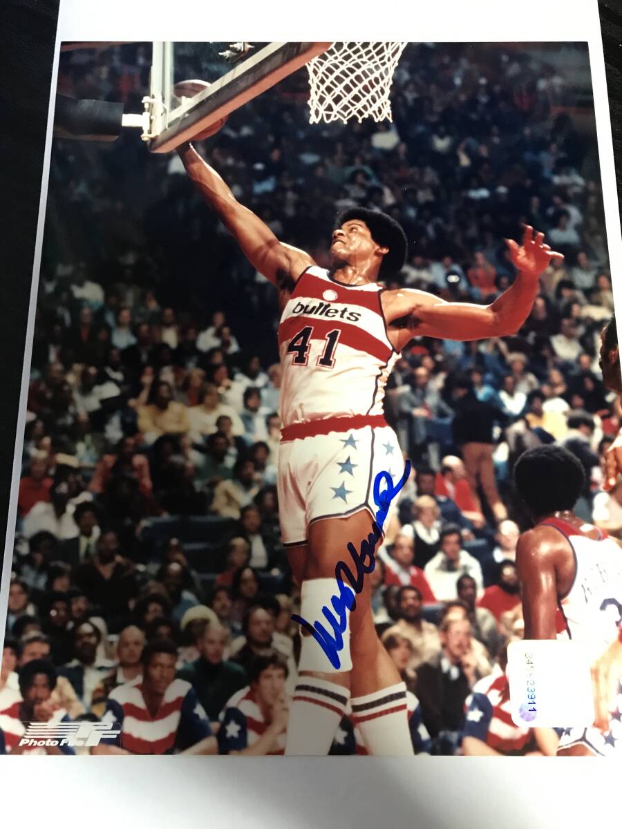 NBA ウェス・アンセルド サイン入りフォト 証明書有り拍卖