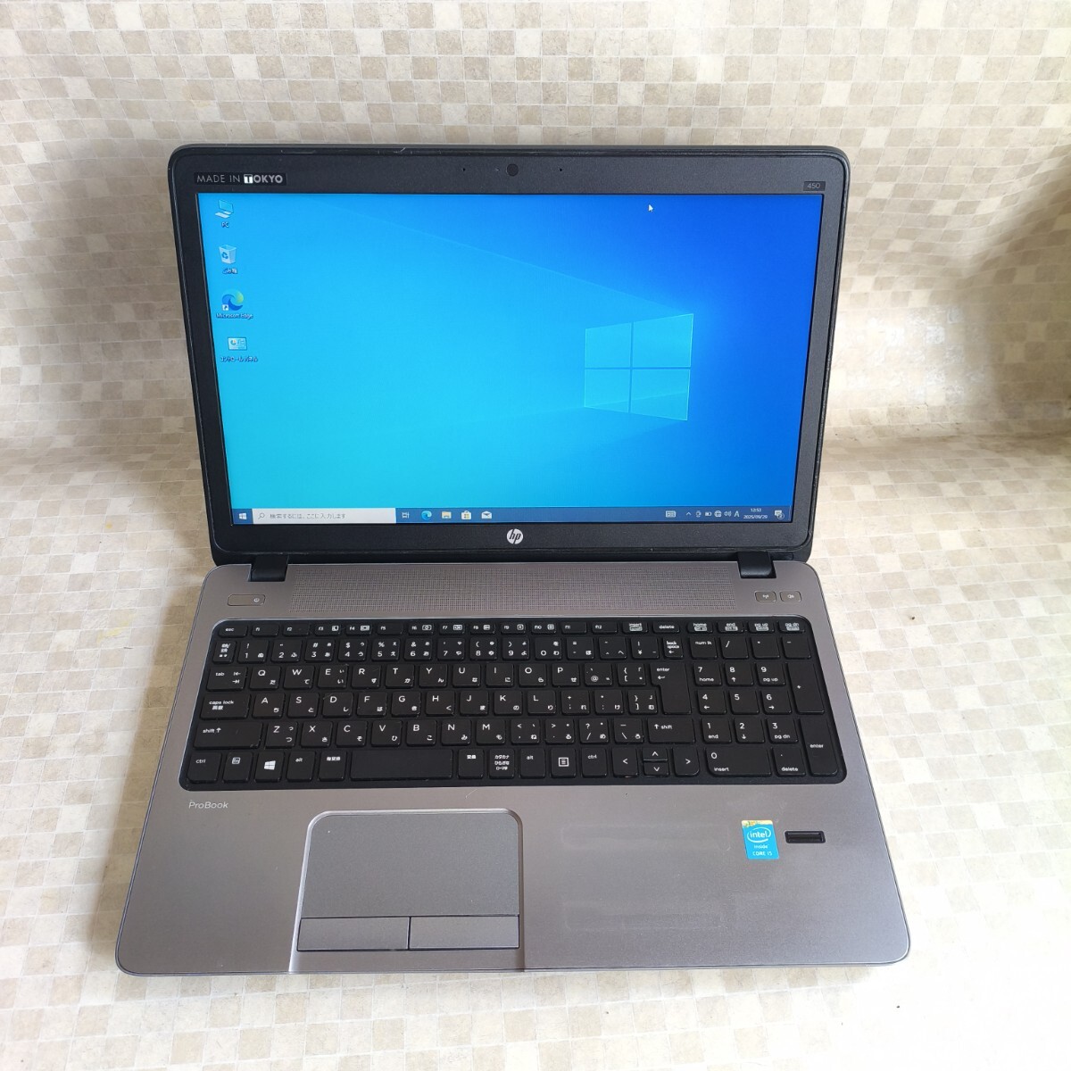 341136r★Windows ・7・10・11 OS選択可 HP ProBook 450 G1 Core i5-4200M 2.50GHz/4GB/HDD500GB/HDMI/無線/15.6” 1366x768/Webカメラ拍卖