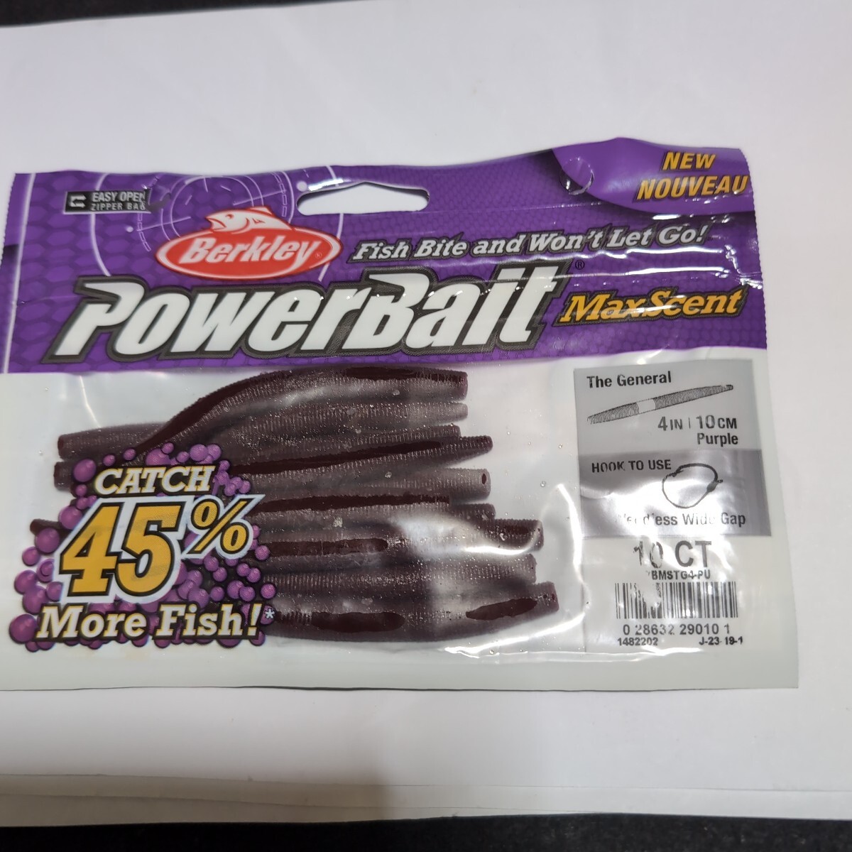 ■未使用■バークレー■マックスセント■ザ ジェネラル■4インチ、10本入、パープル■拍卖