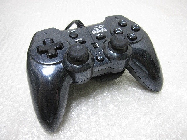 PK26751S★HORI★ホリパッド3 ターボプラス 有線コントローラー ブラック★動作品★拍卖
