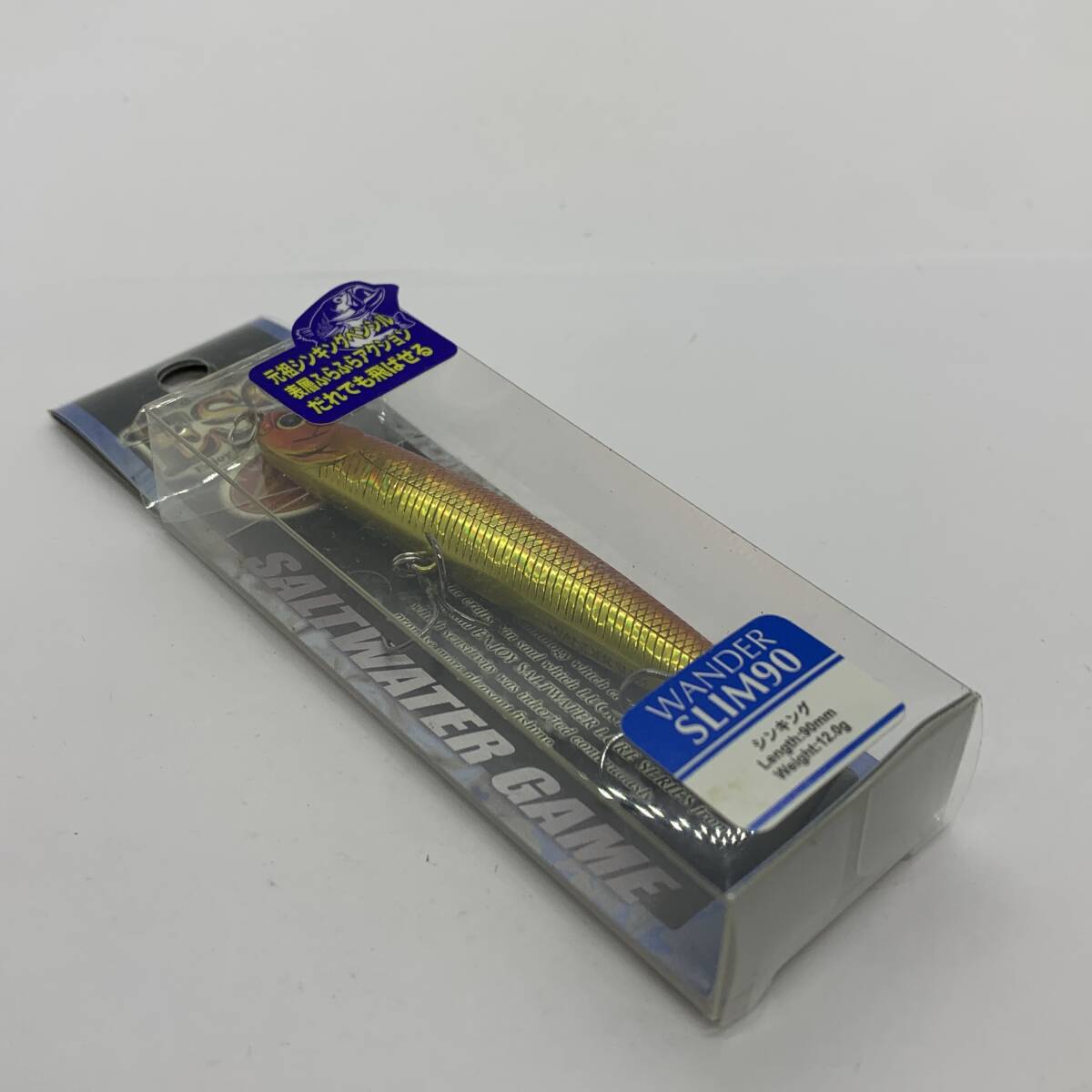 I-102450 ラッキークラフト LUCKYCRAFT ワンダースリム 90ESG ステインレッドゴールド拍卖