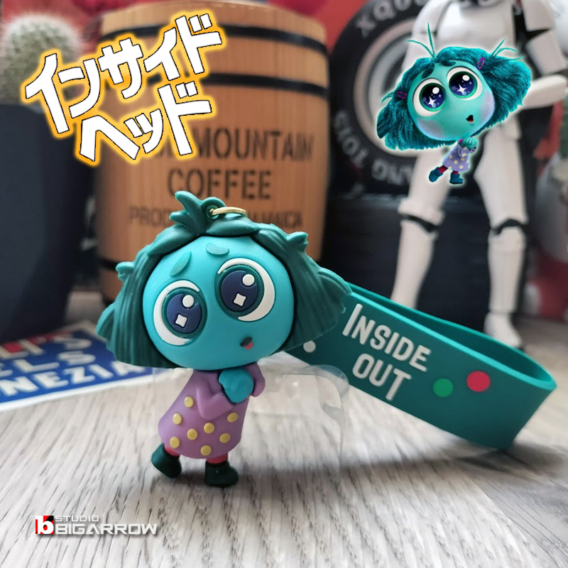 インサイドヘッド イイナー INSIDEHED DISNEY ディズニー キーホルダー キーチェーン ストラップ アメリカン雑貨拍卖