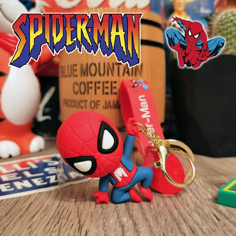 スパイダーマン SPIDERMAN MARVEL キーホルダー キーチェーン ストラップ 世田谷ベース アメリカン雑貨 ⑥拍卖