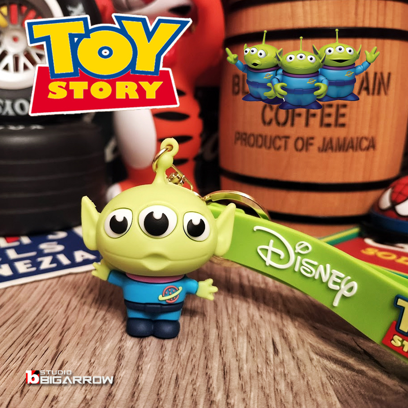 トイストーリー エイリアン ディズニー リトルグリーンメン キーホルダー キーチェーン ストラップ 世田谷ベース アメリカン雑貨②拍卖