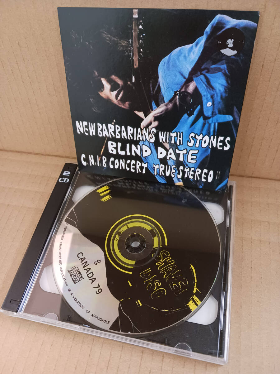 【コレクターズ2CD】NEW BARBARIANS with STONES - Blind Date (C.N.I.B Concert True Stereo)【Shaved Disc / TSD026/27】拍卖