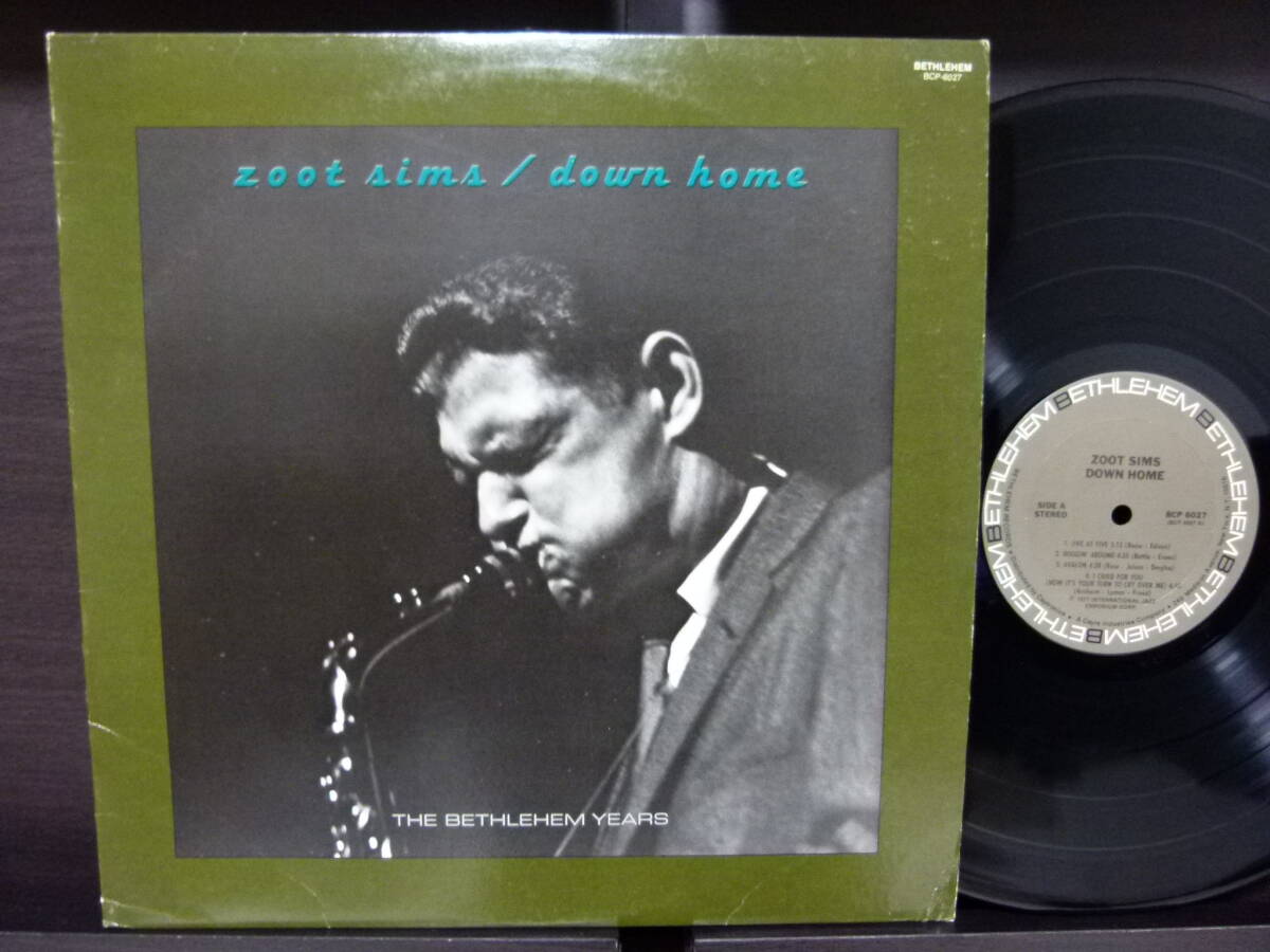 ■激レア■美盤■ZOOT SIMS■DOWN HOME■拍卖