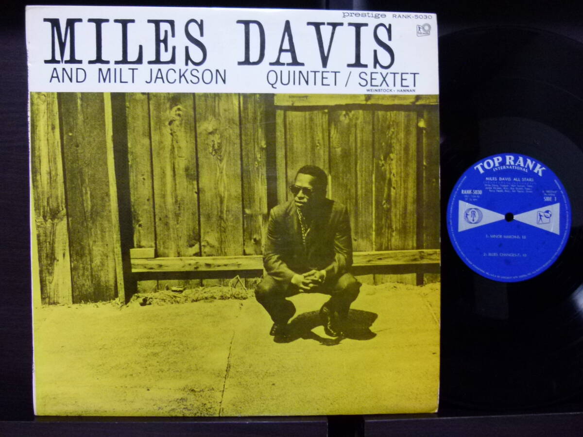 ■激レア■美盤ペラジャケ■MILES DAVIS■WITH MILT JACKSON■拍卖