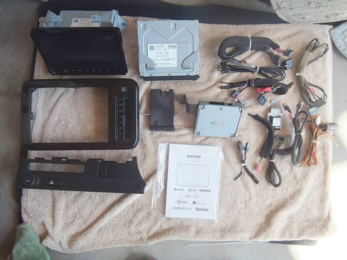 (ワゴンR スマイル MX91S) 純正 カーナビ 3A100-83S01 DVD 3A510-59S00 拍卖