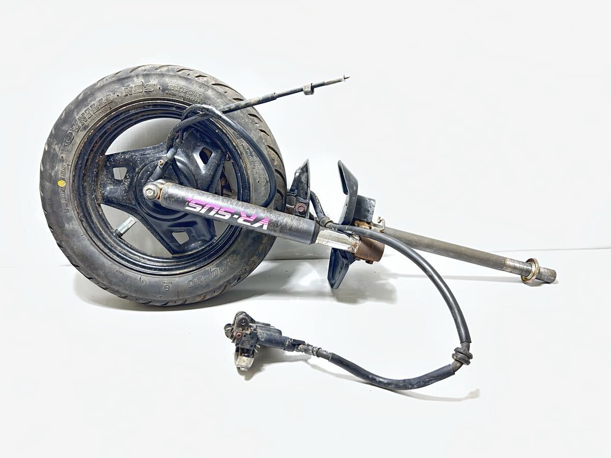 3753 ホンダ DIO AF28 フロントフォーク ホイール フロントブレーキ キャリパー ディスクローター マスターシリンダー 足回り セット拍卖