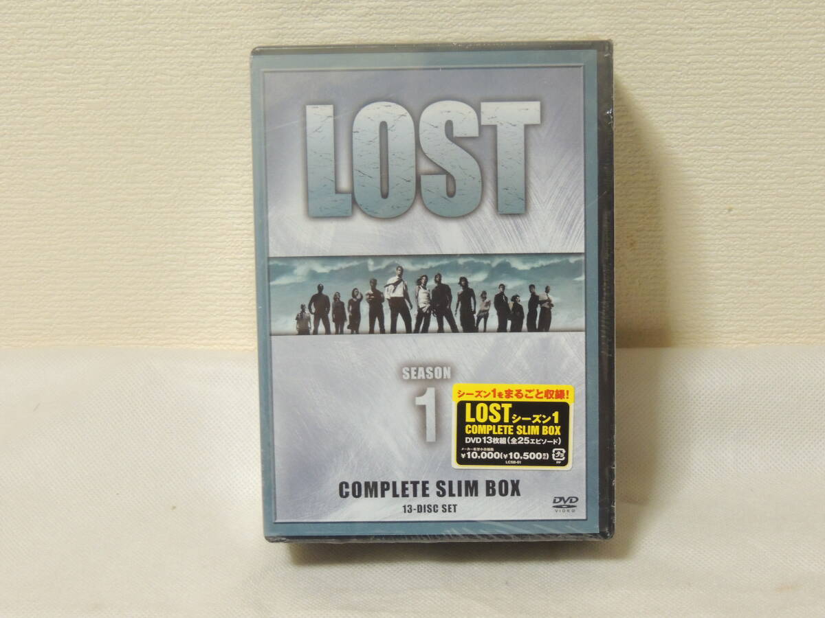LOST ロスト シーズン1 COMPLETE SLIM BOX 13枚セット DVD 未開封 中古 4‐8拍卖