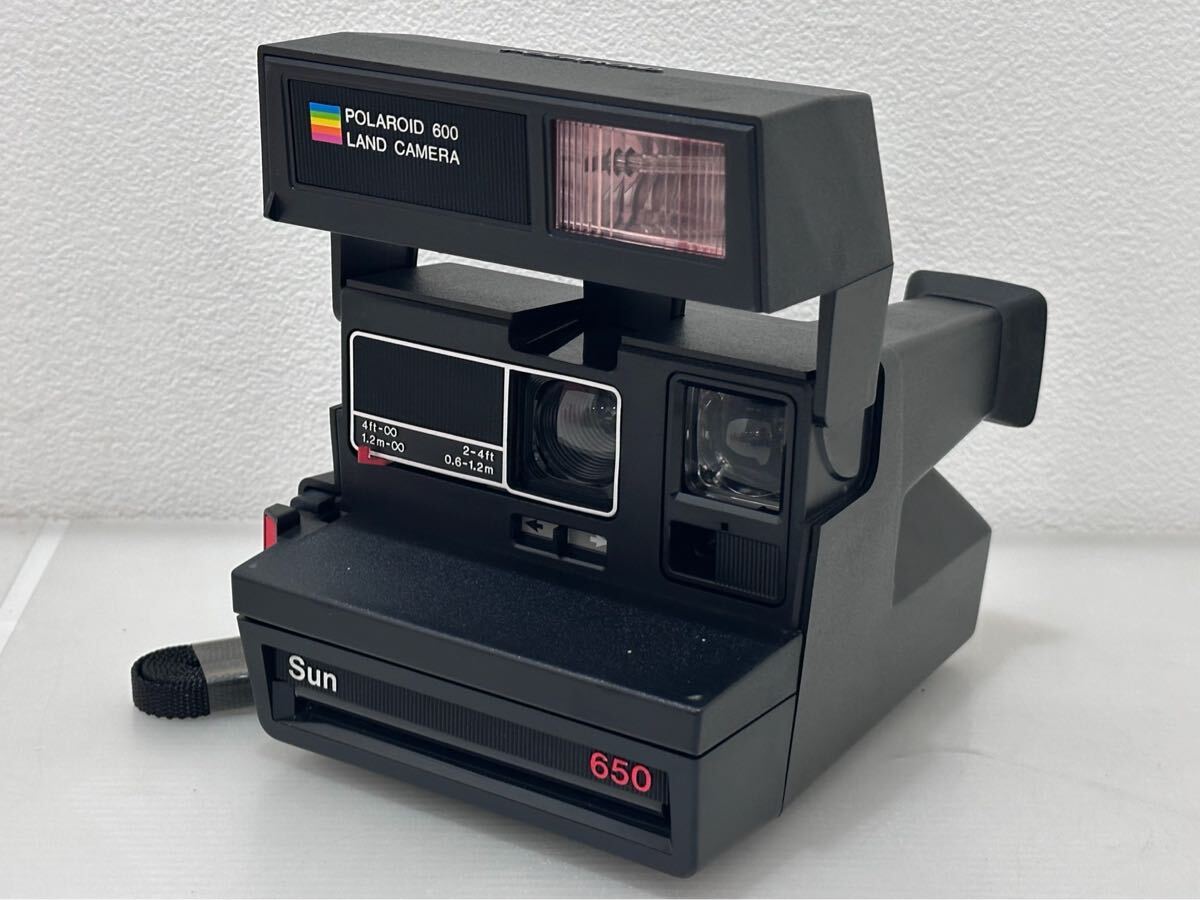 D(0929t3) POLAROID 600 ポラロイド Sun 650 LAND CAMERA ポラロイドカメラ インスタントカメラ カメラ ★動作未確認拍卖