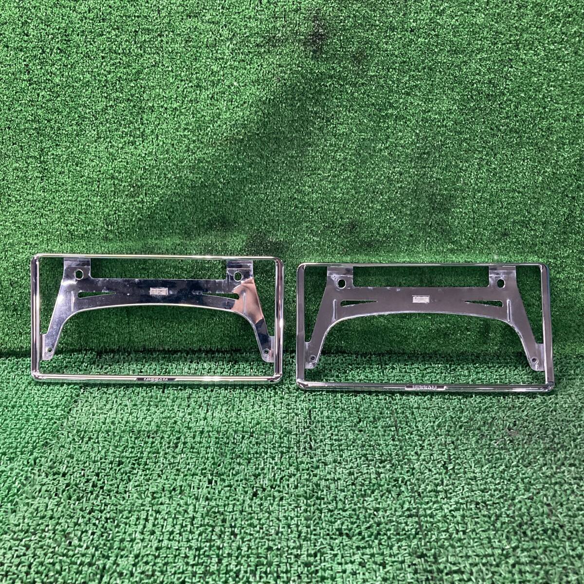 ★☆値下げ再出品!! ノート HE12 e-POWER 日産 純正 ナンバーフレーム メッキ K6210-799DX K6210-799EX (A1288)☆★拍卖