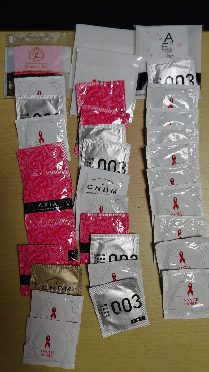 ラブホコンドーム36個 クリップポスト発送185円拍卖