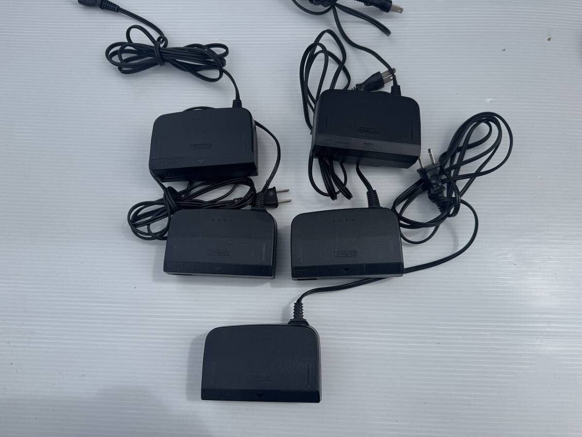 N64 NINTENDO64 ACアダプター ニンテンドー64 ニンテンドウ64 任天堂 ジャンク 電源アダプター 純正 5個セット拍卖