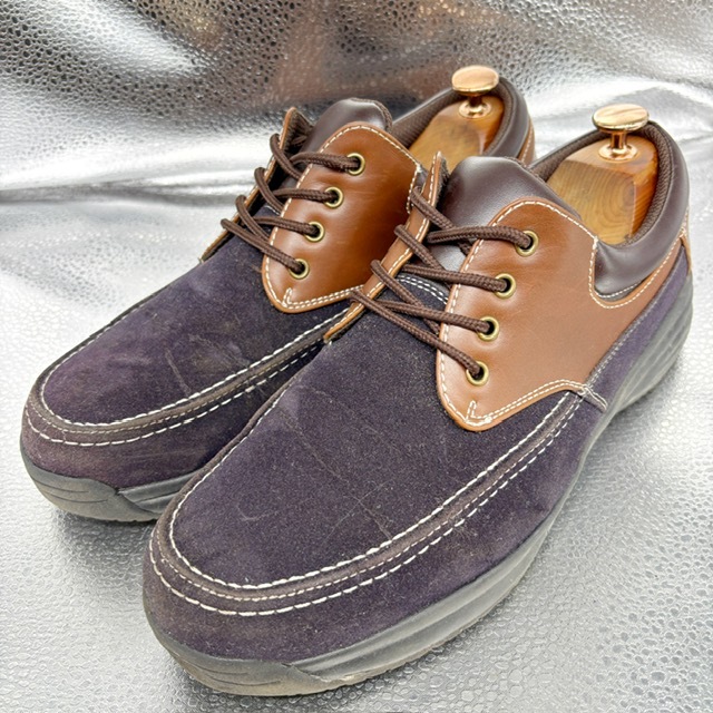 ★Healthy Menu★プレーン/26.0cm/カジュアルシューズ/ビジネスシューズ/濃紺系拍卖