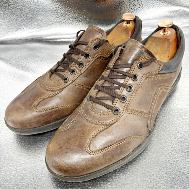 ★Hawkins ホーキンス★スニーカー/26.5-27.0/カジュアルシューズ/ショートブーツ/ビジネスシューズ/革靴/茶拍卖