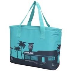 トレーダー・ジョーズ Trader Joe's ★  クーラーバッグ  ターコイズ  エコバック  ★ 新品未使用拍卖