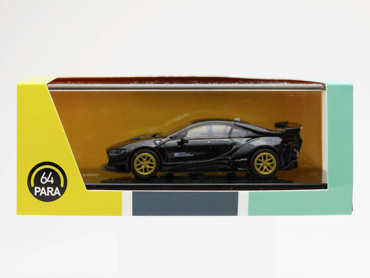 1/64 PARAGON BMW i8 Liberty Walk 黒 LHD PARA64 PA-55142拍卖