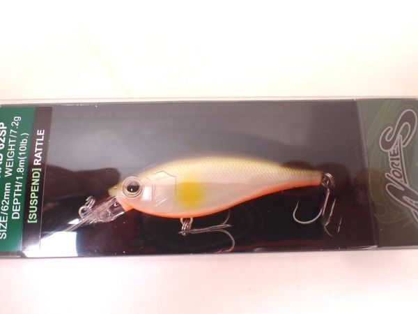 NORIES / ノリーズ 【 JETTY SHAD 62SP / ジェティーシャッド62SP 】 241 パールアユオレンジベリー drt2509拍卖