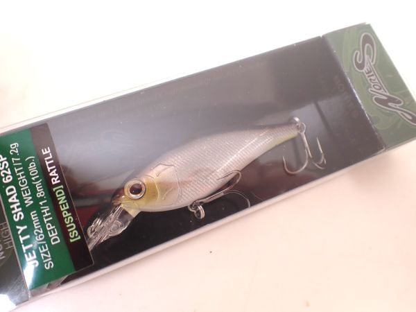 NORIES / ノリーズ 【 JETTY SHAD 62SP / ジェティーシャッド62SP 】442 ソフトジャパンシャッド drt2509拍卖