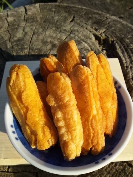 自家栽培無添加満月餅100%使用 煎餅ばあちゃんと冬の冷たい風の手作りの生かきもち 拍卖