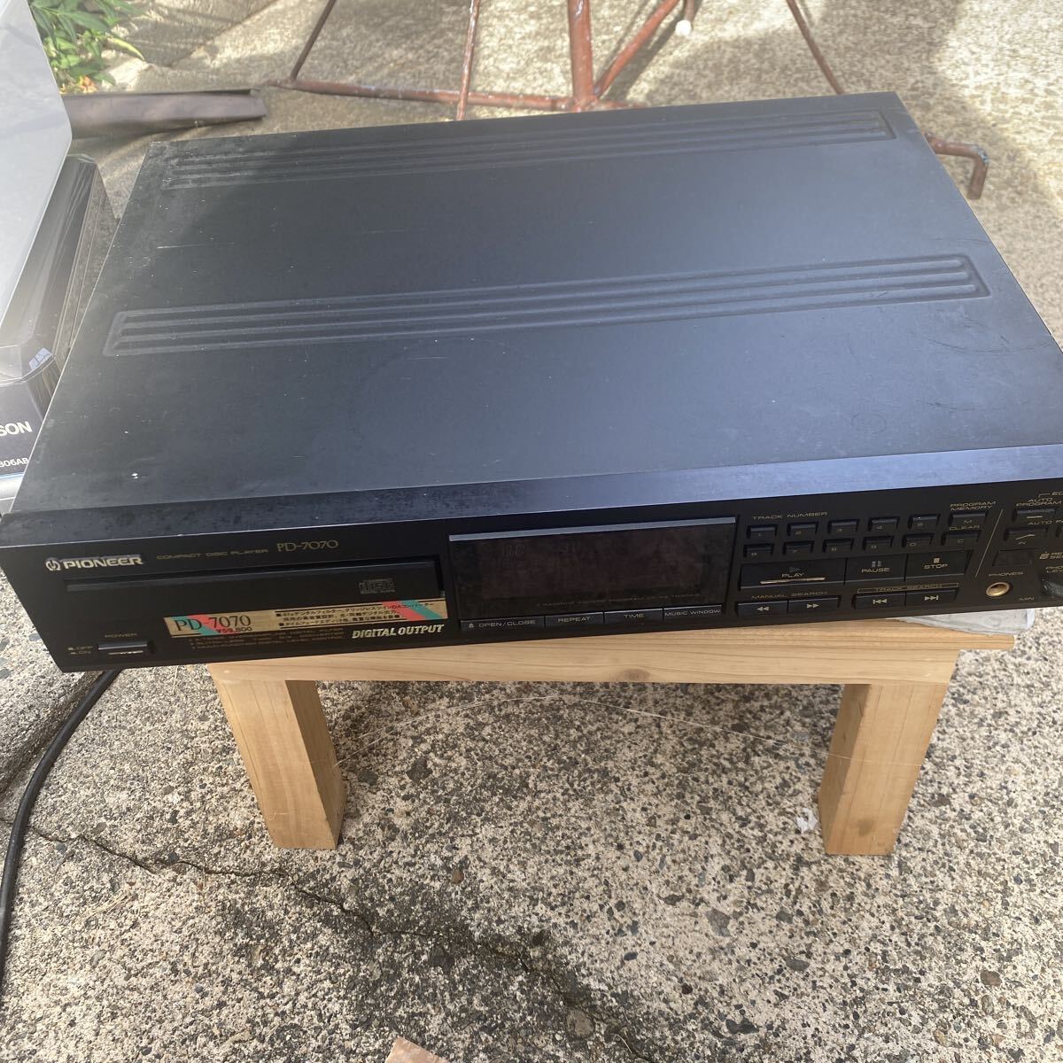 pioneer pd 7070 CDデッキ 通電のみ 送料無料拍卖